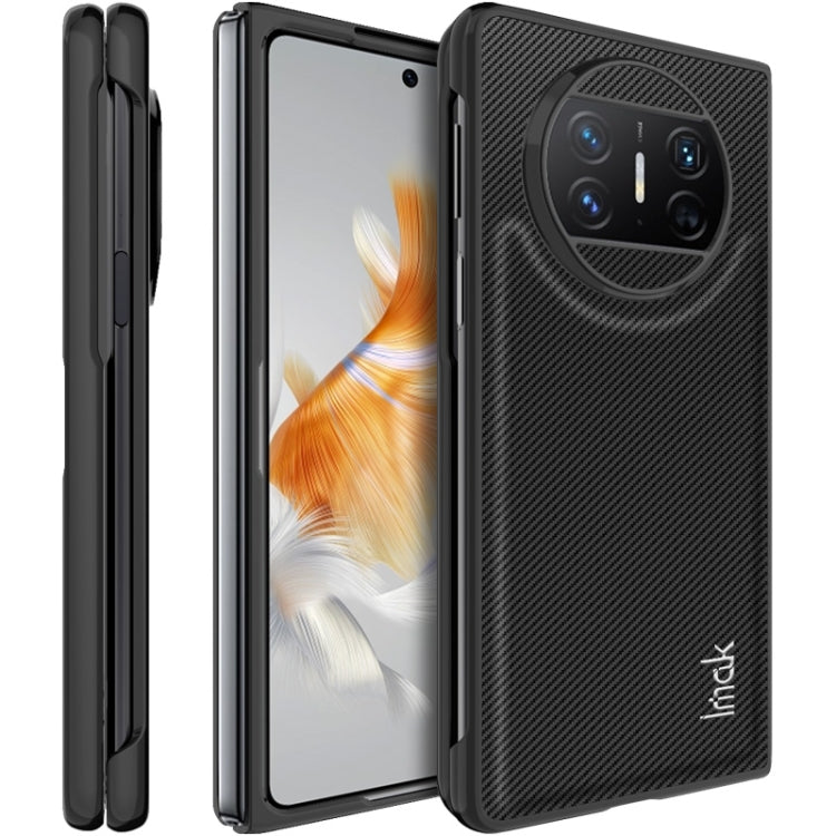 imak Ruiyi Series Carbon Fiber PU + PC Phone Case, For Huawei Pocket 2, For Huawei Mate X3