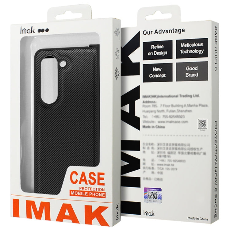 imak Ruiyi Series Carbon Fiber PU + PC Phone Case, For Huawei Pocket 2, For Huawei Mate X3
