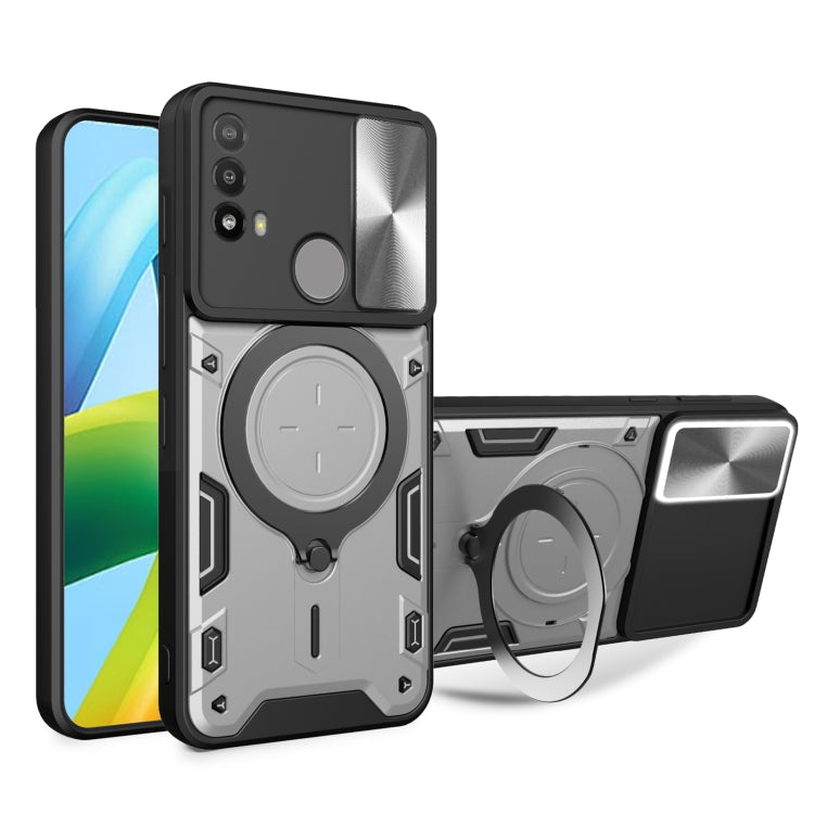 CD Texture Sliding Camshield Magnetic Holder Phone Case, For Motorola Moto G22 / E32, For Motorola Edge 30, For Motorola Edge 30 Pro, For Motorola Moto E20 / E30 / E40, For Motorola Edge 20 Lite, For Motorola Edge 20 Pro, For Motorola Moto G30 / G20 / G10