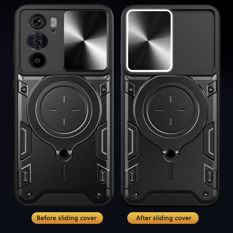 CD Texture Sliding Camshield Magnetic Holder Phone Case, For Motorola Edge 30 Pro, For Motorola Moto E20 / E30 / E40, For Motorola Edge 20 Lite, For Motorola Edge 20 Pro, For Motorola Moto G30 / G20 / G10