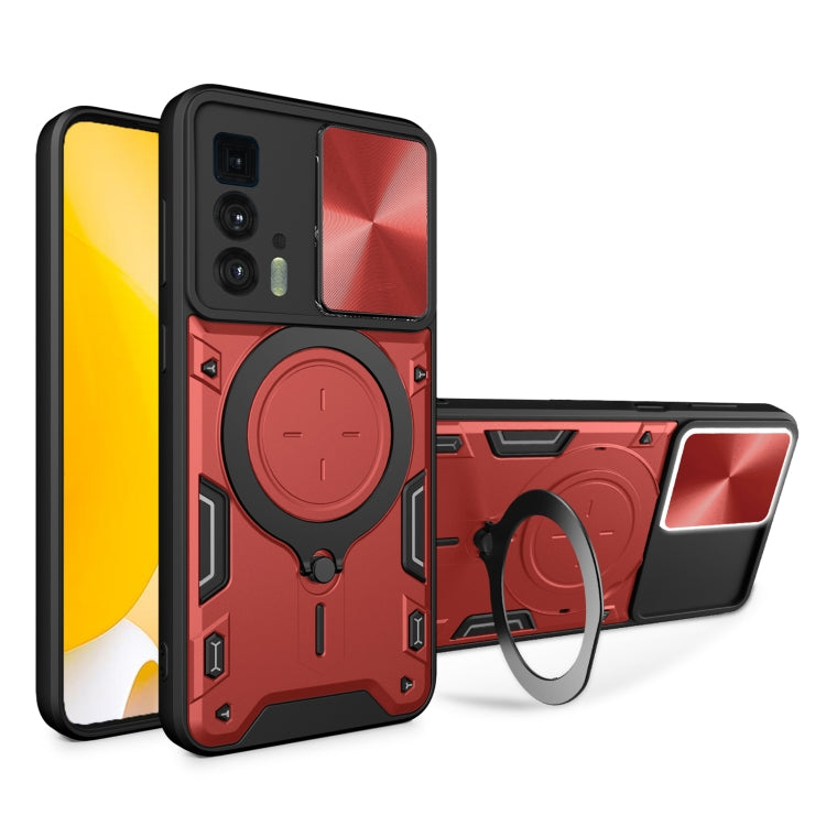 CD Texture Sliding Camshield Magnetic Holder Phone Case, For Motorola Moto G22 / E32, For Motorola Edge 30, For Motorola Edge 30 Pro, For Motorola Moto E20 / E30 / E40, For Motorola Edge 20 Lite, For Motorola Edge 20 Pro, For Motorola Moto G30 / G20 / G10