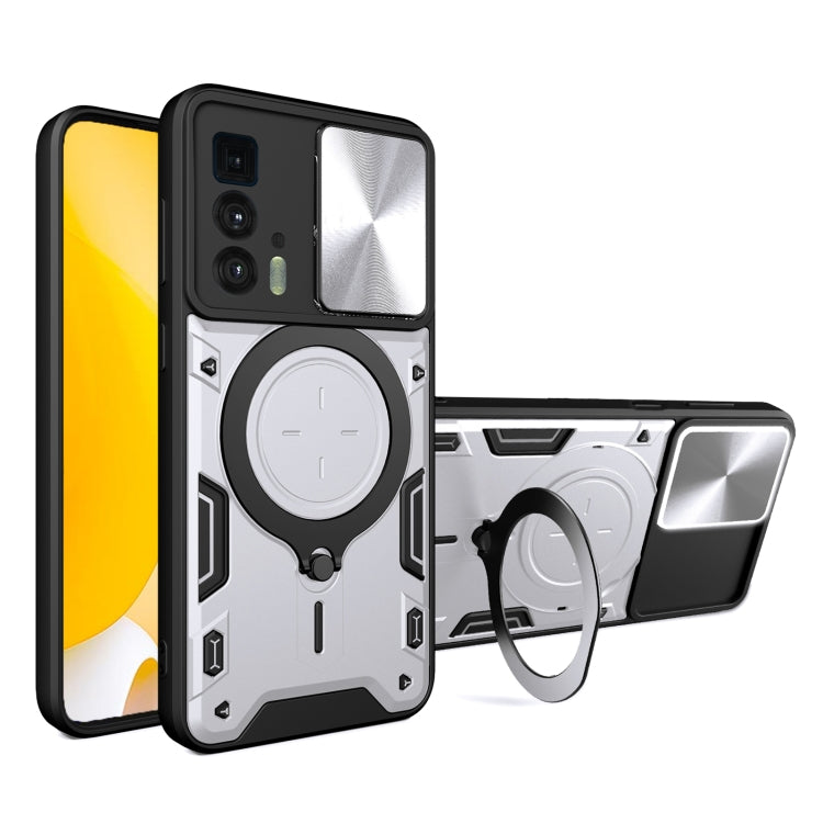 CD Texture Sliding Camshield Magnetic Holder Phone Case, For Motorola Moto G22 / E32, For Motorola Edge 30, For Motorola Edge 30 Pro, For Motorola Moto E20 / E30 / E40, For Motorola Edge 20 Lite, For Motorola Edge 20 Pro, For Motorola Moto G30 / G20 / G10