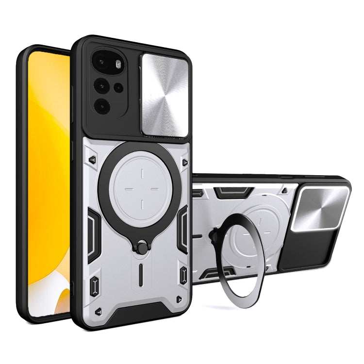 CD Texture Sliding Camshield Magnetic Holder Phone Case, For Motorola Moto G22 / E32, For Motorola Edge 30, For Motorola Edge 30 Pro, For Motorola Moto E20 / E30 / E40, For Motorola Edge 20 Lite, For Motorola Edge 20 Pro, For Motorola Moto G30 / G20 / G10