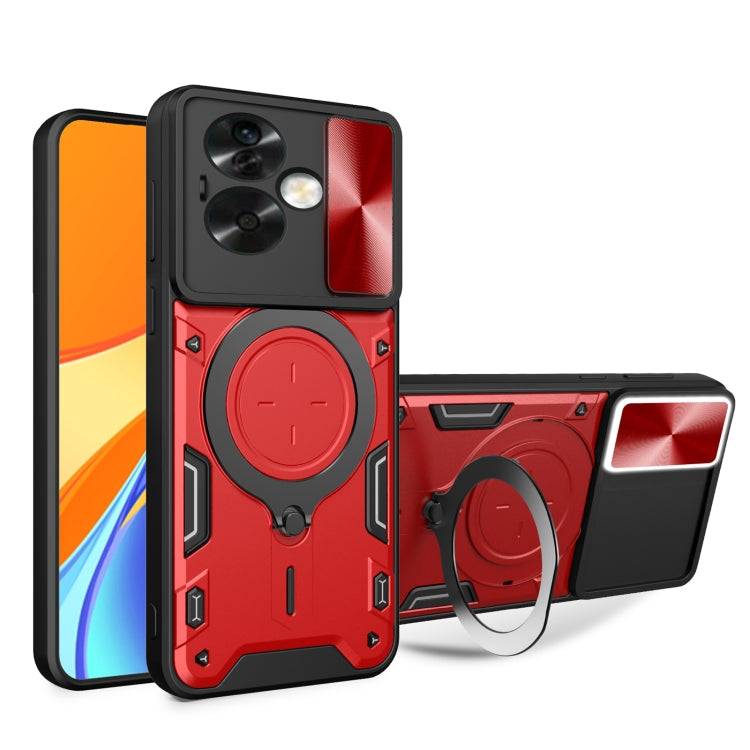 CD Texture Sliding Camshield Magnetic Holder Phone Case, For OPPO Reno 6 4G, For OPPO A15 / A15s / A35 2021, For OPPO A53 4G, For OPPO A9 2020 / A5 2020 / A11x, For OPPO A79 5G Global