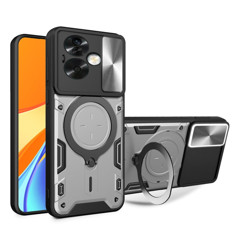 CD Texture Sliding Camshield Magnetic Holder Phone Case, For OPPO Reno 6 4G, For OPPO A15 / A15s / A35 2021, For OPPO A53 4G, For OPPO A9 2020 / A5 2020 / A11x, For OPPO A79 5G Global