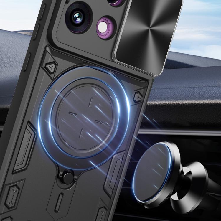 CD Texture Sliding Camshield Magnetic Holder Phone Case, For OPPO Reno16 F 5G, For OPPO Find X9 Ultra, For OPPO Find X9, For OPPO Find X9 Pro, For OPPO Reno14 F 5G Global, For OPPO A5 5G Global / A5x 5G, For OPPO Reno14 5G Global, For OPPO A59 5G Global