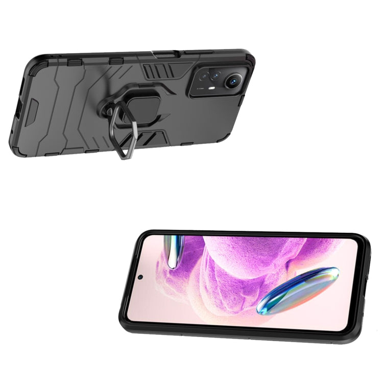 Magnetic Ring Holder PC + TPU Phone Case, For Xiaomi Redmi Note 12S 4G, For Xiaomi Redmi 12 4G