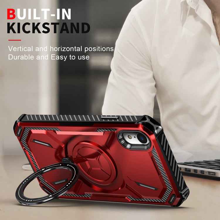 Armor Series Holder Phone Case, For iPhone XR