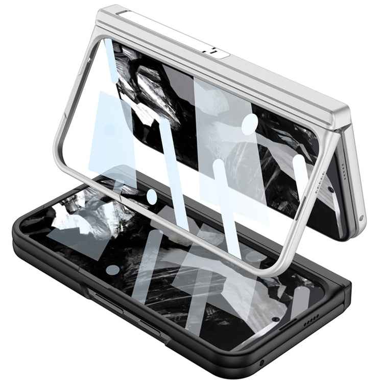 GKK Integrated Magsafe Fold Hinge Full Coverage Phone Case with Holder, For Google Pixel 9 Pro Fold, For Google Pixel Fold