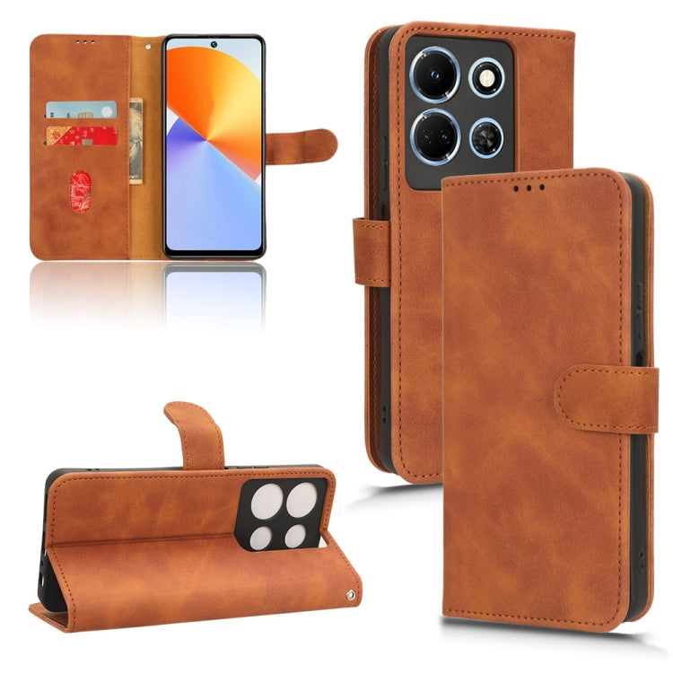 Skin Feel Magnetic Flip Leather Phone Case, For Infinix Note 30 4G, For Infinix Note 30 VIP