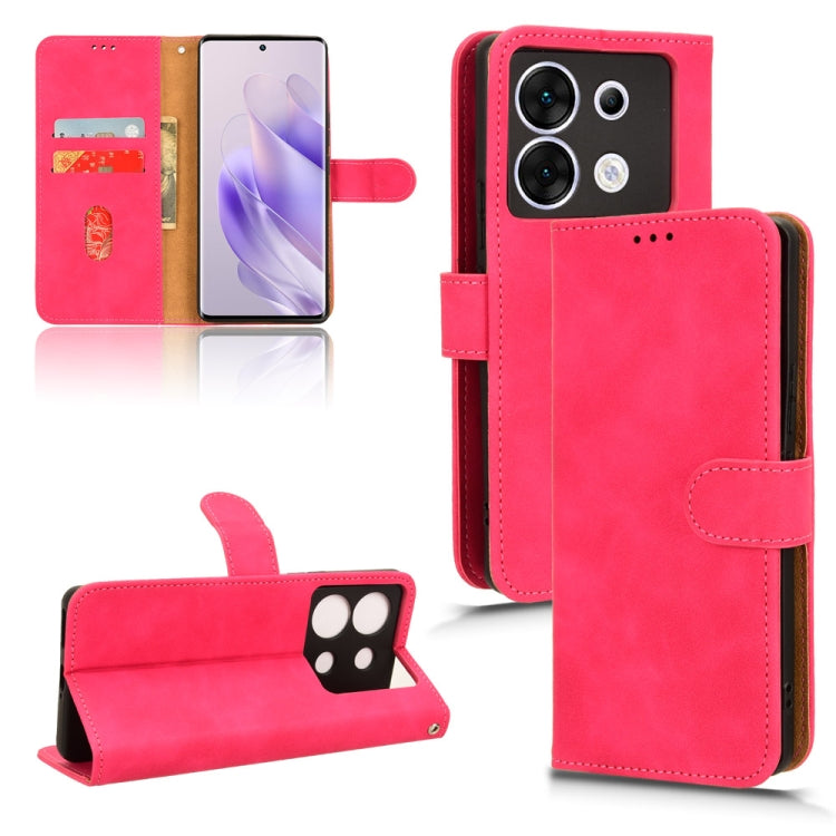 Skin Feel Magnetic Flip Leather Phone Case, For Infinix Note 40X 5G, For Infinix Note 40 5G, For Infinix Hot 40i, For Infinix Smart 8, For Infinix Zero 30 5G, For Infinix GT 10 Pro, For Infinix Hot 30 5G, For Infinix Note 30 5G, For Infinix Note 30i