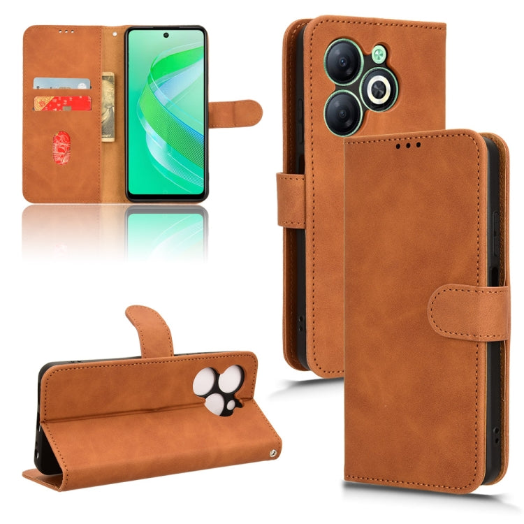 Skin Feel Magnetic Flip Leather Phone Case, For Infinix Note 40X 5G, For Infinix Note 40 5G, For Infinix Hot 40i, For Infinix Smart 8, For Infinix Zero 30 5G, For Infinix GT 10 Pro, For Infinix Hot 30 5G, For Infinix Note 30 5G, For Infinix Note 30i