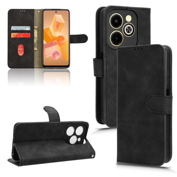 Skin Feel Magnetic Flip Leather Phone Case, For Infinix Note 40X 5G, For Infinix Note 40 5G, For Infinix Hot 40i, For Infinix Smart 8, For Infinix Zero 30 5G, For Infinix GT 10 Pro, For Infinix Hot 30 5G, For Infinix Note 30 5G, For Infinix Note 30i