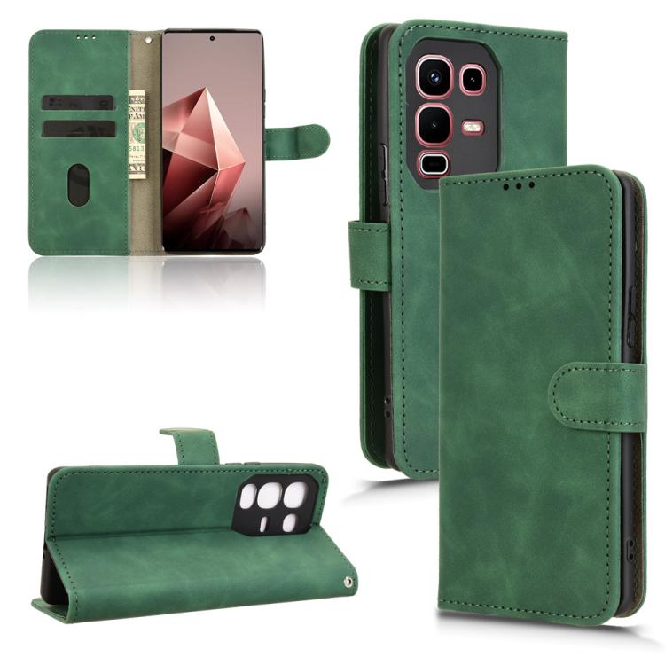 Skin Feel Magnetic Flip Leather Phone Case, For Infinix GT 50 Pro 5G, For Infinix Hot 70 4G, For Infinix Note 60 Ultra 5G, For Infinix Note Edge 5G, For Infinix Hot 60 5G, For Infinix Hot 60 Pro+ 4G, For Infinix Hot 60 Pro 4G, For Infinix Smart 10 Plus...