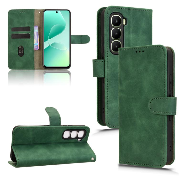 Skin Feel Magnetic Flip Leather Phone Case, For Infinix GT 50 Pro 5G, For Infinix Hot 70 4G, For Infinix Note 60 Ultra 5G, For Infinix Note Edge 5G, For Infinix Hot 60 5G, For Infinix Hot 60 Pro+ 4G, For Infinix Hot 60 Pro 4G, For Infinix Smart 10 Plus...