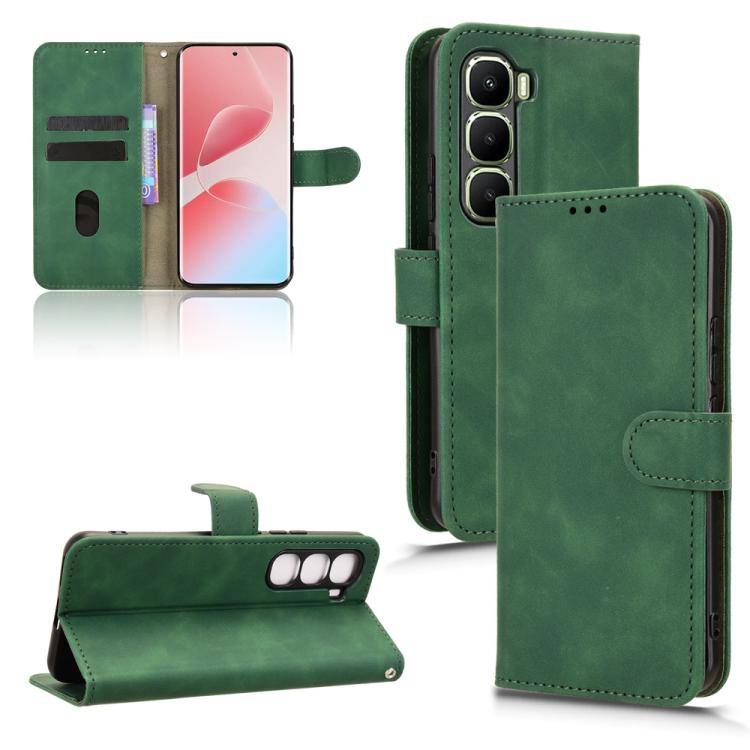 Skin Feel Magnetic Flip Leather Phone Case, For Infinix GT 50 Pro 5G, For Infinix Hot 70 4G, For Infinix Note 60 Ultra 5G, For Infinix Note Edge 5G, For Infinix Hot 60 5G, For Infinix Hot 60 Pro+ 4G, For Infinix Hot 60 Pro 4G, For Infinix Smart 10 Plus...