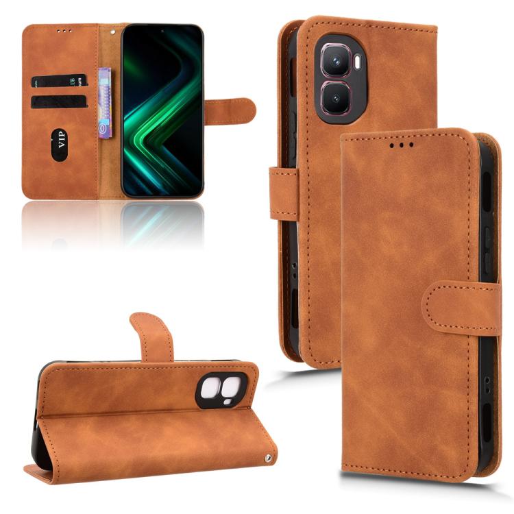 Skin Feel Magnetic Flip Leather Phone Case, For Infinix GT 50 Pro 5G, For Infinix Hot 70 4G, For Infinix Note 60 Ultra 5G, For Infinix Note Edge 5G, For Infinix Hot 60 5G, For Infinix Hot 60 Pro+ 4G, For Infinix Hot 60 Pro 4G, For Infinix Smart 10 Plus...