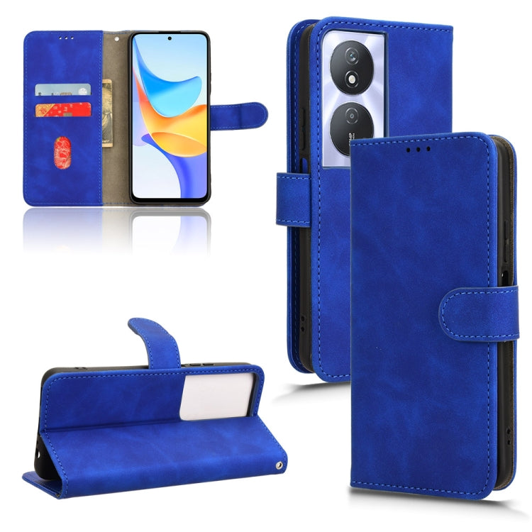 Skin Feel Magnetic Flip Leather Phone Case, For Honor Play 50 Plus, For Honor 90 Pro