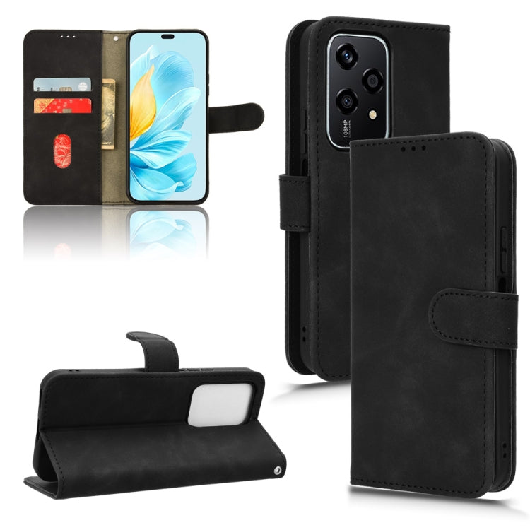 Skin Feel Magnetic Flip Leather Phone Case, For Honor 200 Lite Global, For Honor Play 8T 5G / X7b, For Honor Play 50 Plus, For Honor 90 Pro