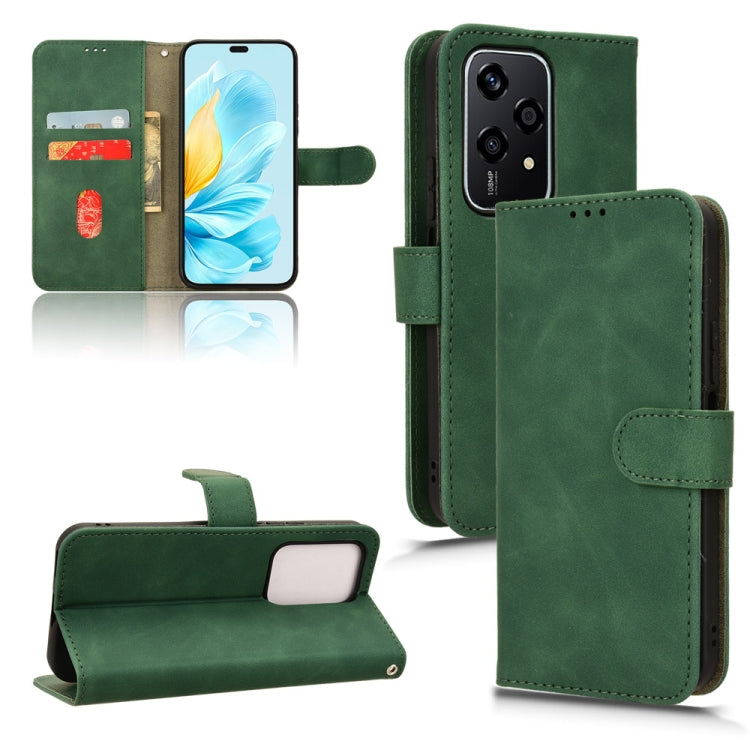 Skin Feel Magnetic Flip Leather Phone Case, For Honor 200 Lite Global, For Honor Play 8T 5G / X7b, For Honor Play 50 Plus, For Honor 90 Pro