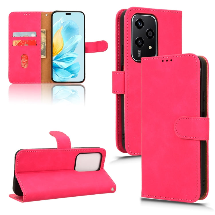 Skin Feel Magnetic Flip Leather Phone Case, For Honor 200 Lite Global, For Honor Play 8T 5G / X7b, For Honor Play 50 Plus, For Honor 90 Pro