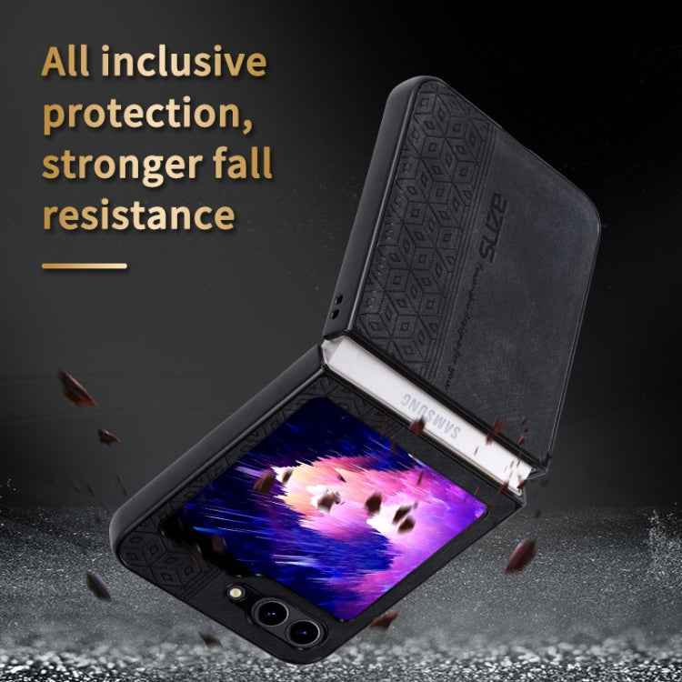 AZNS 3D Embossed Skin Feel Phone Case, For Samsung Galaxy Z Fold5, For Samsung Galaxy Z Flip5