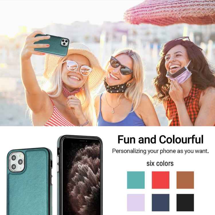 Leather Texture Full Coverage Phone Case, For iPhone 11 Pro, For iPhone X / XS, For iPhone XR, For iPhone XS Max, For iPhone 6s Plus / 7 Plus / 8 Plus
