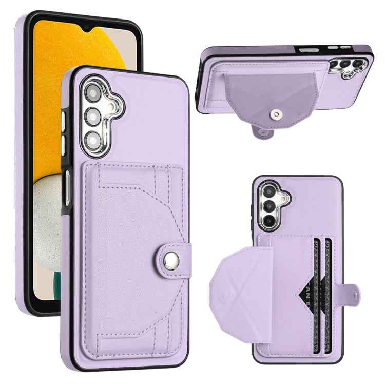 Shockproof Leather Phone Case with Card Holder, For Samsung Galaxy A04E / F04 / M04, For Samsung Galaxy A14 4G / A14 5G, For Samsung Galaxy A34 5G, For Samsung Galaxy A54 5G, For Samsung Galaxy S23 Ultra, For Samsung Galaxy S23, For Samsung Galaxy A04 ...