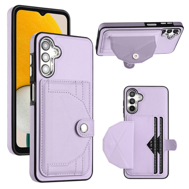 Shockproof Leather Phone Case with Card Holder, For Samsung Galaxy A04E / F04 / M04, For Samsung Galaxy A14 4G / A14 5G, For Samsung Galaxy A34 5G, For Samsung Galaxy A54 5G, For Samsung Galaxy S23 Ultra, For Samsung Galaxy S23, For Samsung Galaxy A04 ...