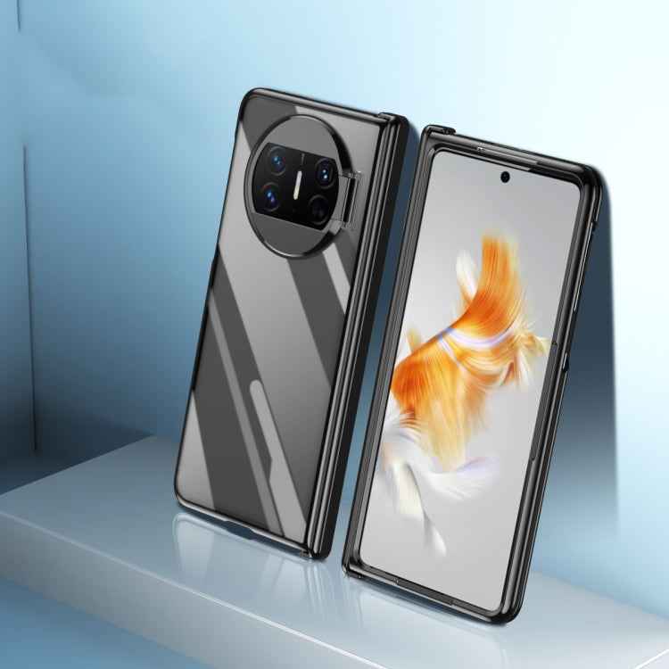 Electroplating PC Folding Phone Case with Hinge