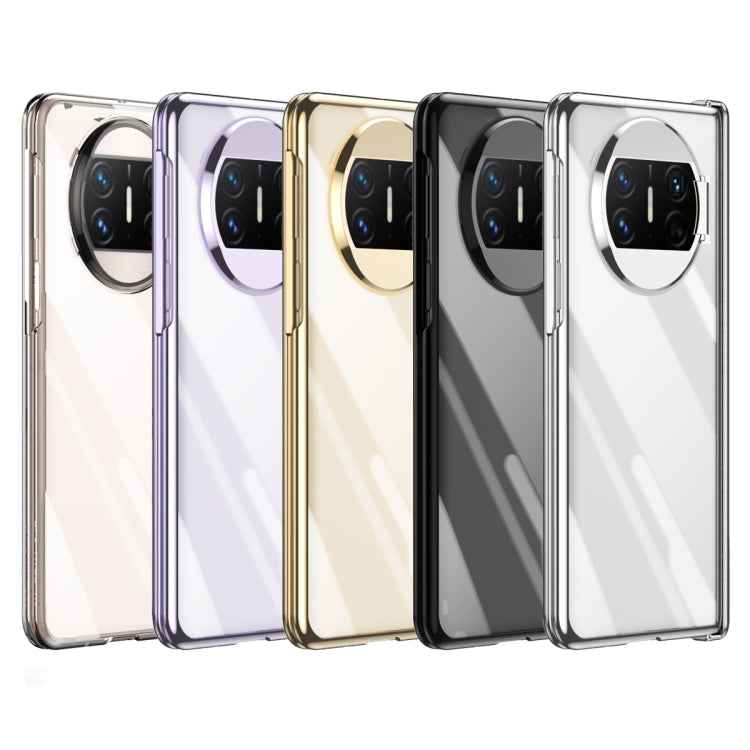 Electroplating PC Folding Phone Case with Hinge