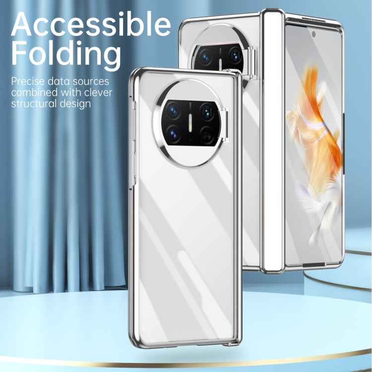 Electroplating PC Folding Phone Case with Hinge