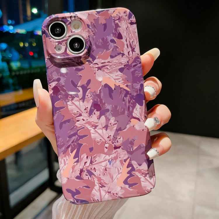 Precise Hole Camouflage Pattern PC Phone Case, For iPhone 13 mini, For iPhone 12, For iPhone 12 Pro Max, For iPhone 12 Pro, For iPhone 12 mini, For iPhone 11 Pro Max