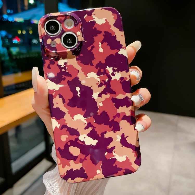 Precise Hole Camouflage Pattern PC Phone Case, For iPhone 13 mini, For iPhone 12, For iPhone 12 Pro Max, For iPhone 12 Pro, For iPhone 12 mini, For iPhone 11 Pro Max