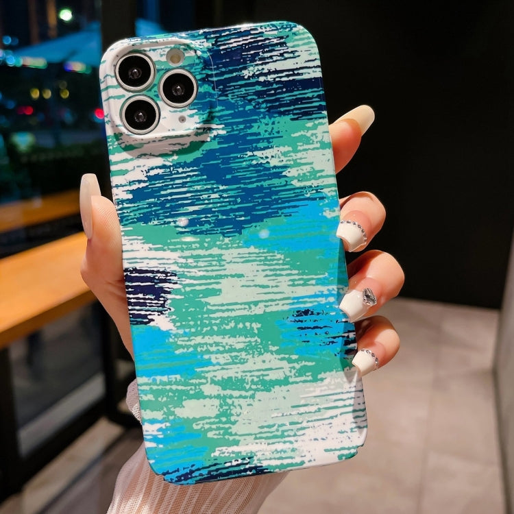 Precise Hole Camouflage Pattern PC Phone Case, For iPhone 11, For iPhone 11 Pro, For iPhone X / XS, For iPhone XR, For iPhone XS Max, For iPhone 8 Plus / 7 Plus