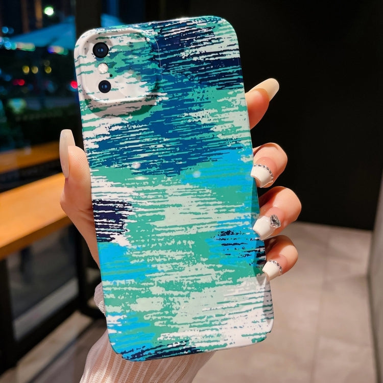 Precise Hole Camouflage Pattern PC Phone Case, For iPhone 11, For iPhone 11 Pro, For iPhone X / XS, For iPhone XR, For iPhone XS Max, For iPhone 8 Plus / 7 Plus