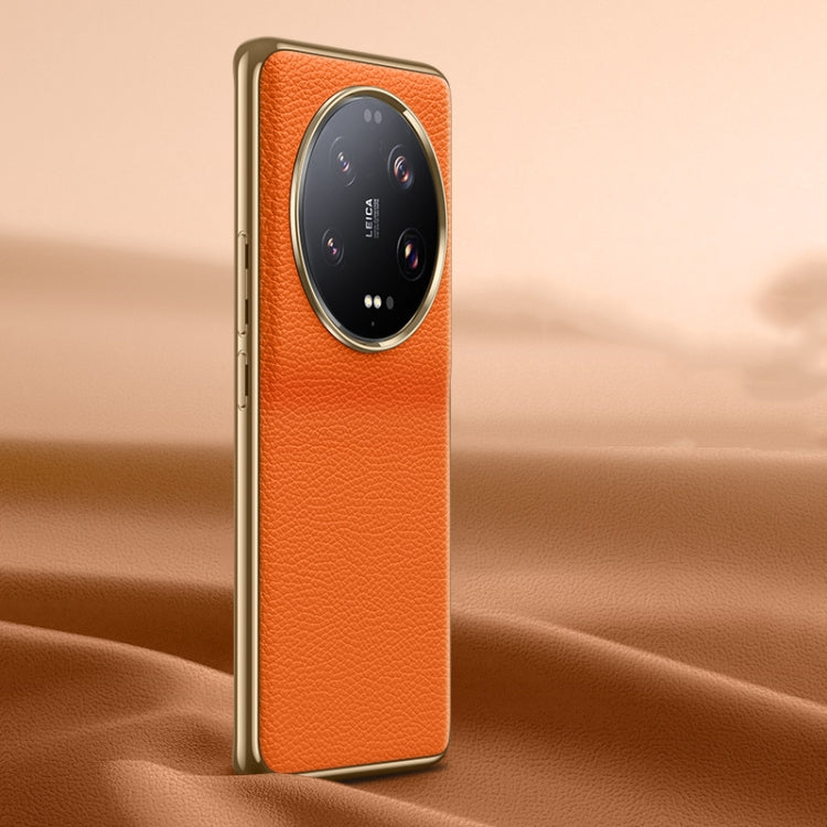 Litchi Texture Genuine Leather Phone Case, For Xiaomi Redmi K60 Ultra, For Xiaomi 13 Ultra, For Xiaomi Redmi K60 Pro, For Xiaomi Redmi K60, For Xiaomi 13 Pro, For Xiaomi 13