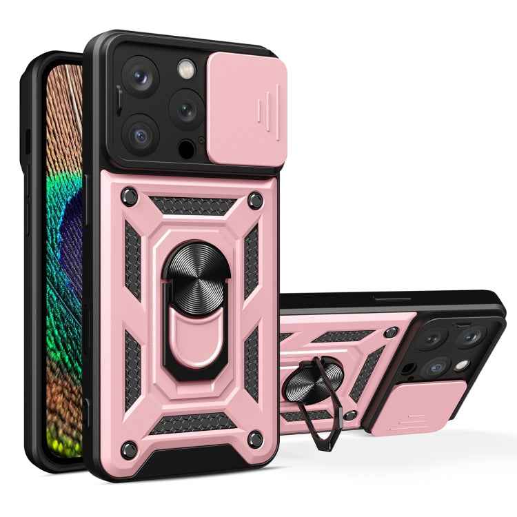 Sliding Camera Cover Design TPU+PC Phone Case, For iPhone 16 Pro, For iPhone 16 Plus, For iPhone 16, For iPhone 15 Pro