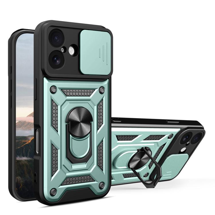 Sliding Camera Cover Design TPU+PC Phone Case, For iPhone 18 Pro, For iPhone 18 Pro Max, For iPhone 17e / 16e, For iPhone 17 Pro Max, For iPhone 17 Pro, For iPhone 17