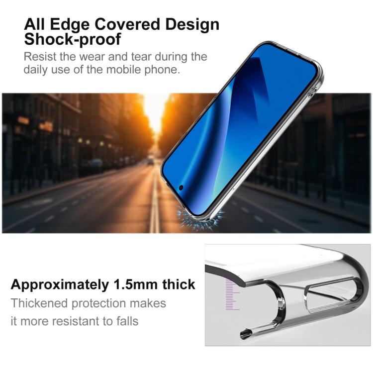 IMAK UX-10 Series Transparent Shockproof TPU Phone Case, For Google Pixel 10a, For Google Pixel 10 Pro XL, For Google Pixel 10 / Pixel 10 Pro, For Google Pixel 7a