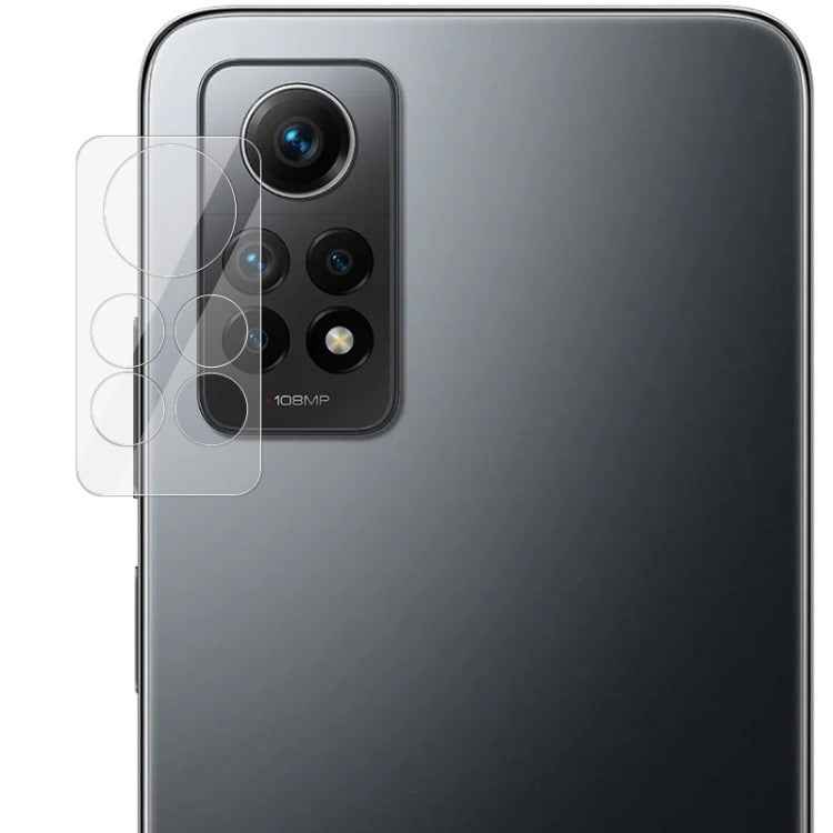 imak Integrated Rear Camera Lens Tempered Glass Film with Lens Cap, For Xiaomi Redmi Note 12 Pro 4G