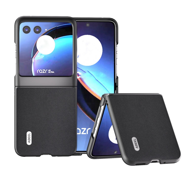 ABEEL Genuine Leather Xiaoya Series Phone Case, For Motorola Razr 60 Ultra, For Motorola Razr 50, For Motorola Razr 40, For Motorola Razr 40 Ultra