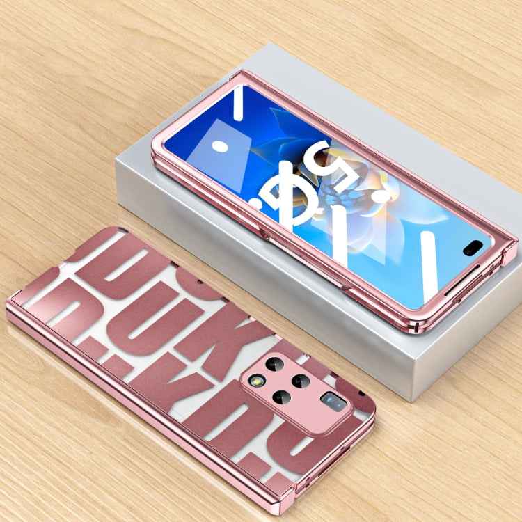 Integrated Electroplating Folding Phone Case with Hinge