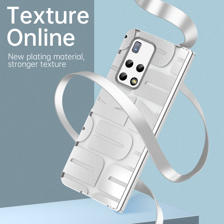 Integrated Electroplating Folding Phone Case with Hinge