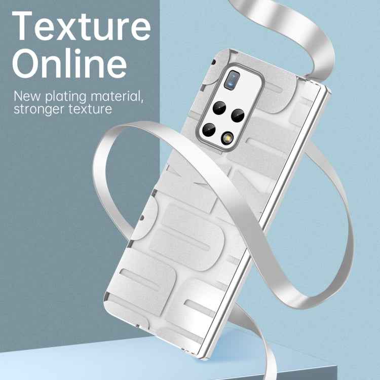 Integrated Electroplating Folding Phone Case with Hinge