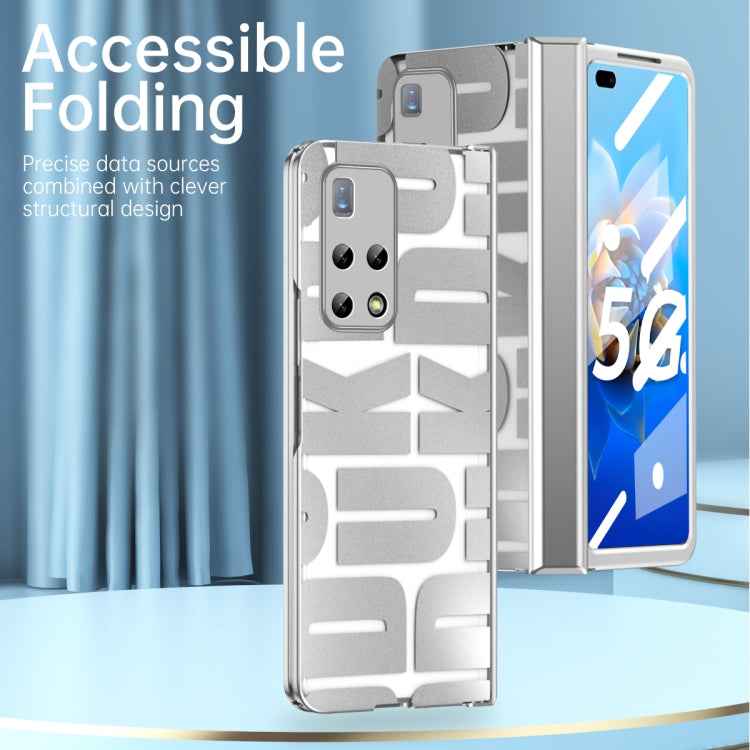 Integrated Electroplating Folding Phone Case with Hinge