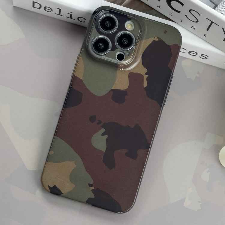 Camouflage Pattern Film PC Phone Case