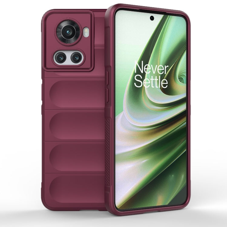 Magic Shield TPU + Flannel Phone Case, For OnePlus Ace 3 5G, For OnePlus Ace 2V, For OnePlus 10R 5G Global