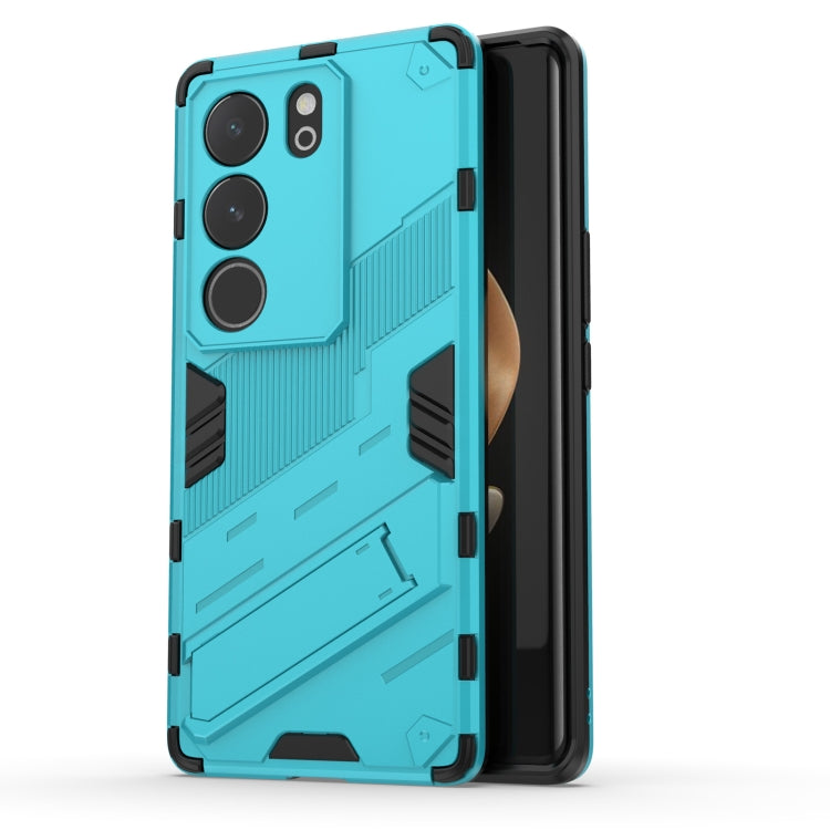 Punk Armor 2 in 1 PC + TPU Phone Case with Holder, For vivo iQOO 12 5G, For vivo Y200 5G Global, For vivo iQOO Z8, For vivo V29e, For vivo S17 / S17 Pro, For vivo S17e