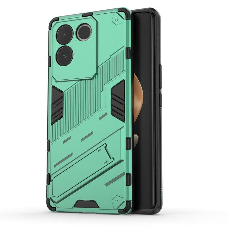 Punk Armor 2 in 1 PC + TPU Phone Case with Holder, For vivo iQOO 12 5G, For vivo Y200 5G Global, For vivo iQOO Z8, For vivo V29e, For vivo S17 / S17 Pro, For vivo S17e